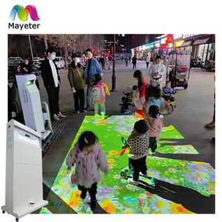 Proyección de piso de juegos