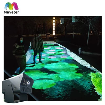 Proyección de piso interactiva