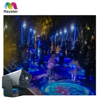 Proyección de piso al aire libre