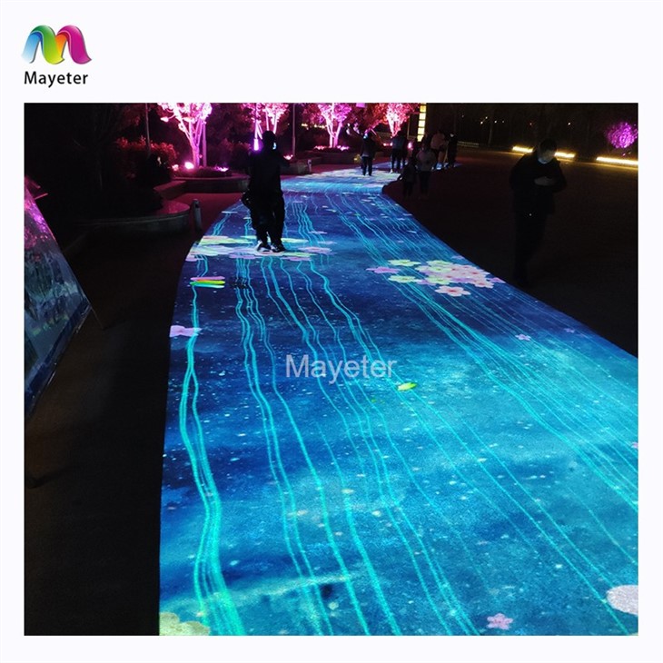 360 Projection Floor System 3d Hologram Flooring Interactive Floor